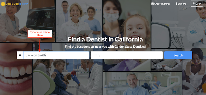 Name Search - Golden Gate Dentists